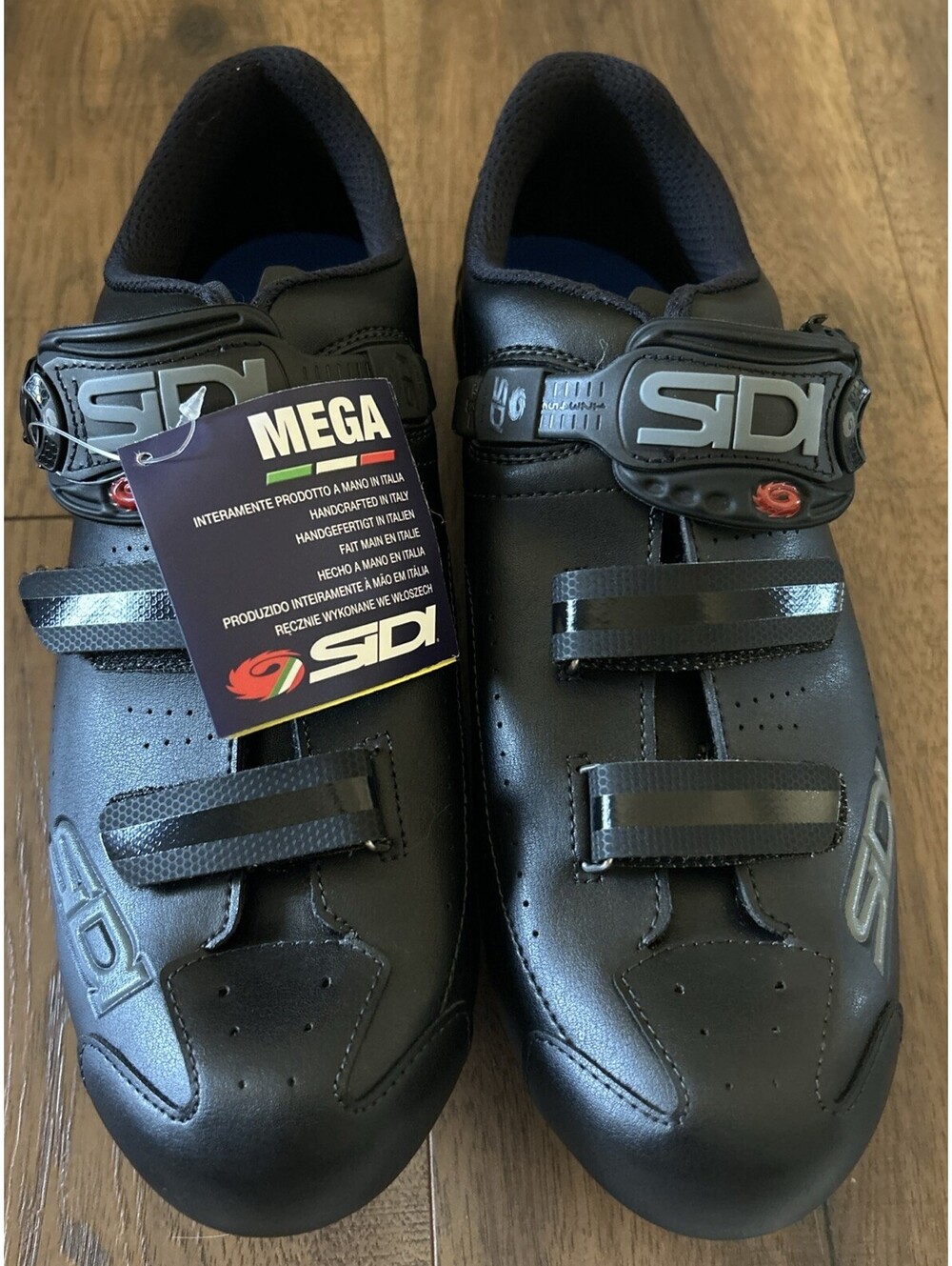 SIDI ALBA 2 Black Cycling Shoe Unisex Adults Synthetic EU 48 Low Top New W/Tags!